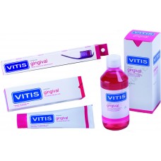 Vitis Gingival Kit набор для ухода за деснами большой (зубная щетка, паста и ополаскиватель)