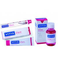 Vitis Gingival Kit набор по уходу за деснами (зубная щетка, паста и ополаскиватель)