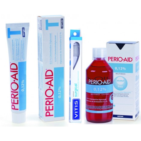 Perio Aid 0.12  kit большой набор с хлоргексидином для гигиены полости рта