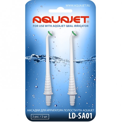 Aquajet LD-SA01 стандартные насадки для ирригатора Aquajet LD-A7 (2 шт)