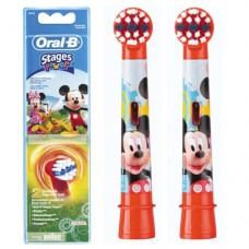 Braun Oral-B Stages Power Mickey EB10K насадки для детской электрической щетки (2 штуки)