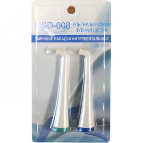 Donfeel HSD-008 насадки интердентальные для электрической зубной щетки (2 шт)