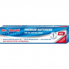 One Drop Only PREMIUM HAFTCREME крем для фиксации зубных протезов (40 гр)