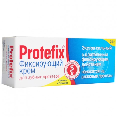 Protefix крем фиксирующий экстра-сильный для зубных протезов (20 мл) 014027