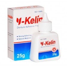 Y-Kelin фиксирующий клей-порошок для зубных протезов (25 гр)