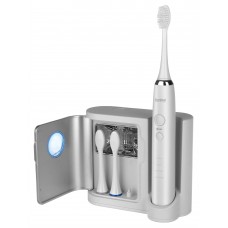 Donfeel HSD-010 ультразвуковая зубная щетка белая аккумуляторная (3 насадки)
