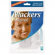 Plackers Original зубной станок (флоссер) с запатентованной нитью TUFFLOSS (40 шт)