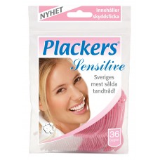 Plackers Sensitive зубной станок (флоссер) с запатентованной нитью TUFFLOSS (36 шт)