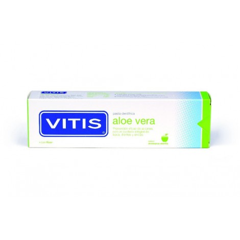 Vitis aloe vera яблочно-ментоловый вкус зубная паста (100 мл)