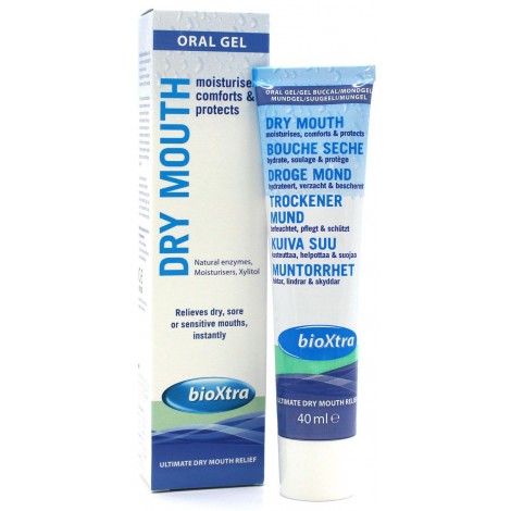 BioXtra Dry Mouth Oral Gel увлажняющий гель - заменитель слюны (40 мл)