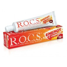 ROCS зубная паста энерджи с таурином комплексная защита 16+ (74 гр)