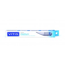 Vitis medium зубная щетка средняя в твердой упаковке (1 шт)