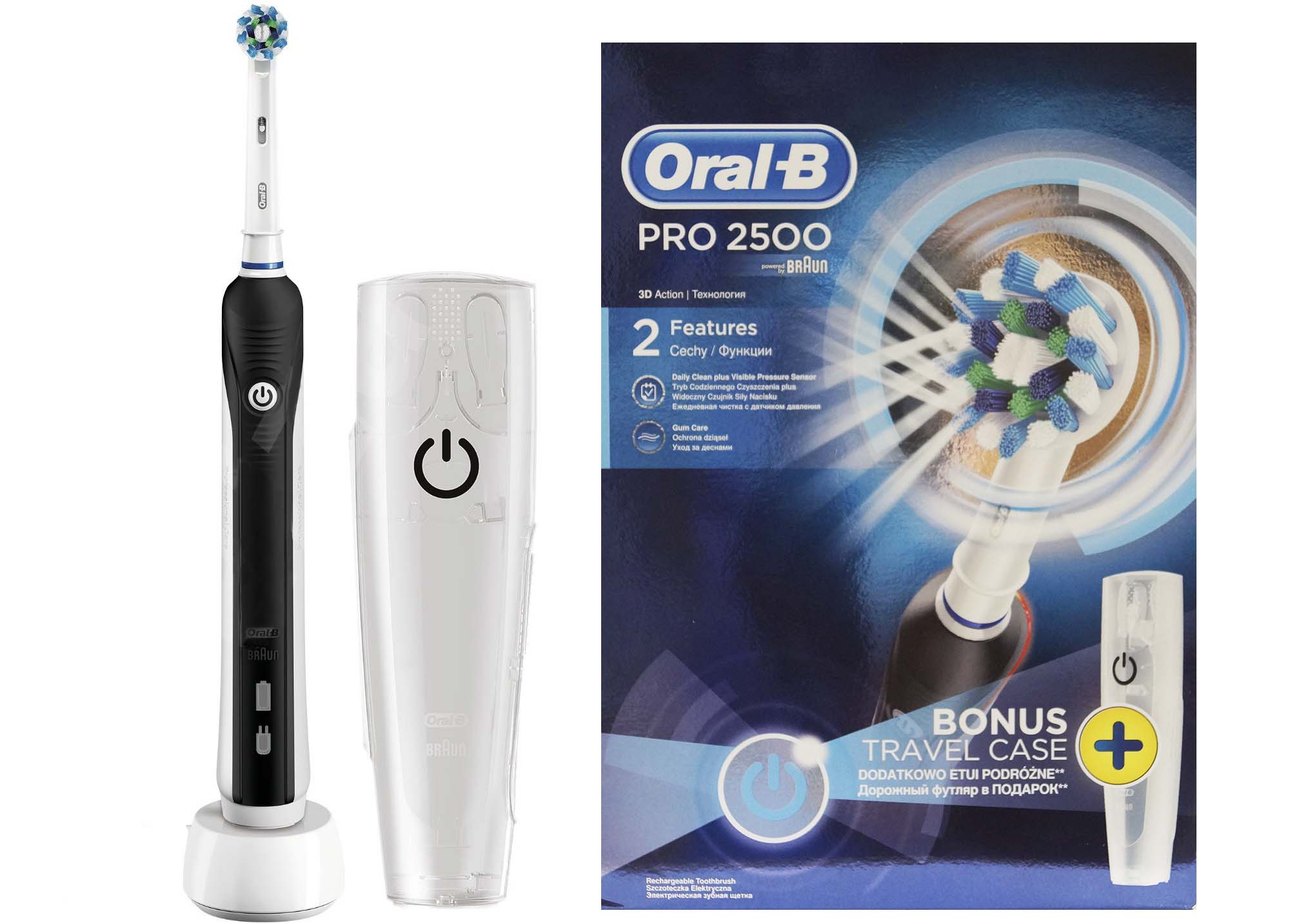 зубная щетка braun oral b pro